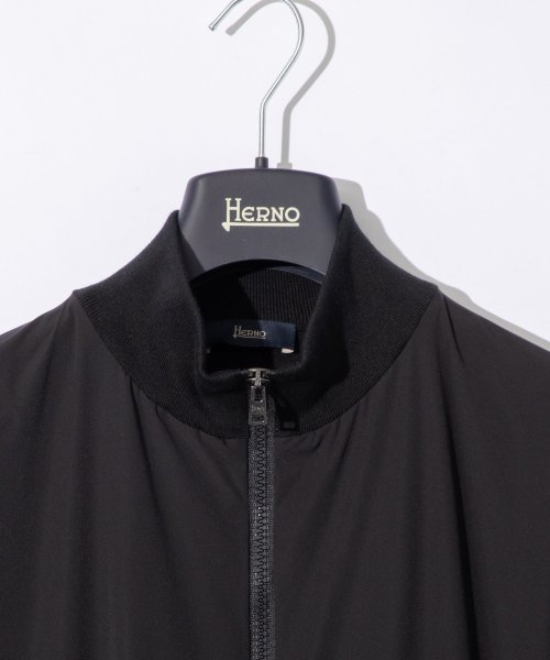 HERNO(ヘルノ)/ヘルノ HERNO MC000172U 72054 ジャケット メンズ アウター 長袖 カーディガン セーター リブ編み ジップアップ コットン/img03