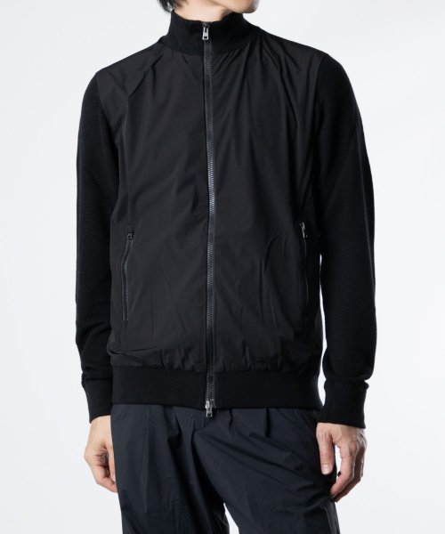 ヘルノ HERNO MC000172U 72054 ジャケット メンズ アウター 長袖 カーディガン セーター リブ編み ジップアップ コットン また