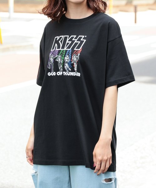COLZA(コルザ)/ロックゆるＴシャツ トップス Tシャツ 半袖 プリントT バンドT オーバーサイズ /img36