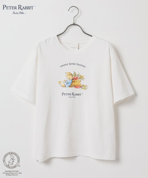 CINEMA CLUB(シネマクラブ)/ピーターラビット（ＴＭ）／Ｔシャツ トップス Tシャツ カットソー 半袖 /img03