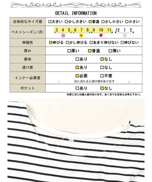 GOLD JAPAN(ゴールドジャパン)/接触冷感＆UVカットUSAコットンドルマンプルオーバー　大きいサイズ レディース ビッグサイズ/img17