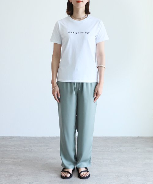 reca(レカ)/刺繍ロゴコンパクトTシャツ(R24133－v)/img18