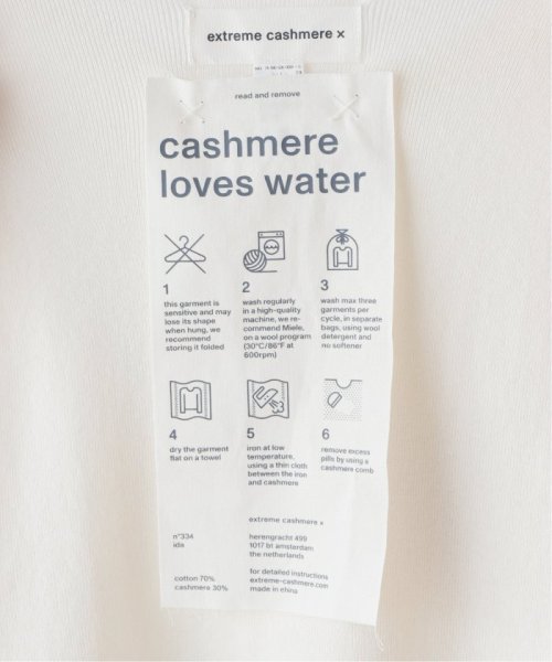 EXTREME CASHMERE（エクストリーム カシミヤ） ノースリーブ IDA トップス ニット・セーター W2035705686(15444円)