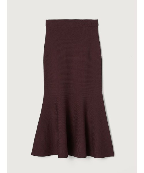 ウエストリブクロップドニットセットアップ 着丈 スカート トップス ポリエステル50% レーヨン33% バスト 肩幅 ウエスト ヒップ 89cm