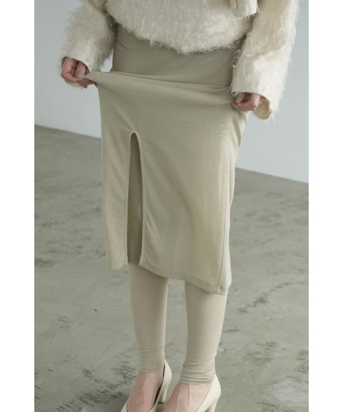 COMFORTABLE LEGGINGS SET TIGHT SKIRT(506227423) | クラネ(CLANE 