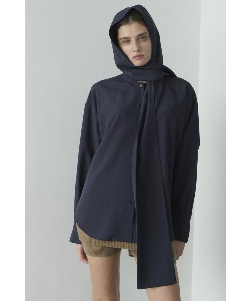 BOW TIE HOODIE SHIRT(506227448) | クラネ(CLANE) - MAGASEEK