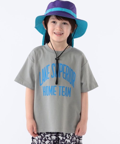 SHIPS KIDS(シップスキッズ)/SHIPS KIDS:100～130cm /〈接触冷感/吸水速乾〉ロゴ 半袖 TEE/img01