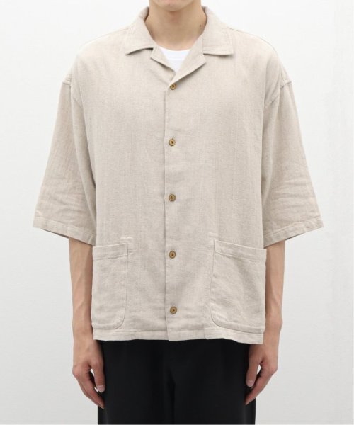 【J.S.Homestead】L/C KERSEY RELAX OPEN SHIRT 人気・おすすめ｜安定人気・収納便利におすすめ 期間限定割引 配送追跡可 国内発送・メーカー保証対応