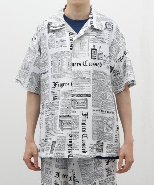 JOURNAL STANDARD(ジャーナルスタンダード)/ニュースペーパー オープンカラーシャツ/img02
