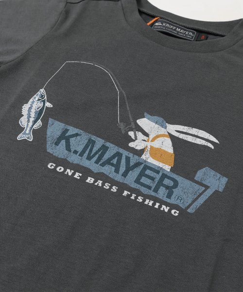 KRIFF MAYER(クリフ メイヤー)/ロゴプリント半袖T(釣り)（130～170cm）/img06