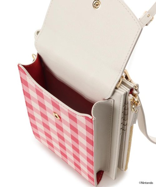 「PRINCESS PEACH COLLECTION」スマホショルダー(パティシエピーチ) パティシエピーチ ピーチ姫 PRINCESS PEACH COLLECTION スマホショルダー