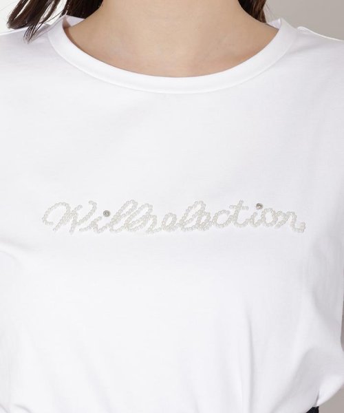 WILLSELECTION(ウィルセレクション)/パールロゴTシャツ/img03