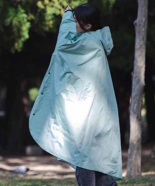 KiU(KiU)/【KiU】/KiU NEW STANDARD RAIN PONCHO  「キャンプ・フェスにおすすめ」 ポンチョ / レイン ポンチョ レインコート K163/img38