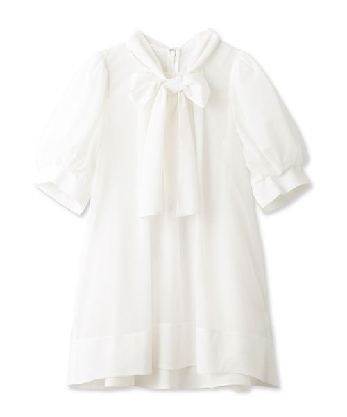 バックリボンブラウス 予めご了承ください