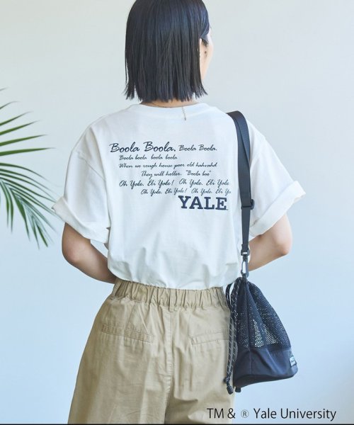 coen(coen)/YALE別注ロゴプリントバック刺繍Tシャツ/img04