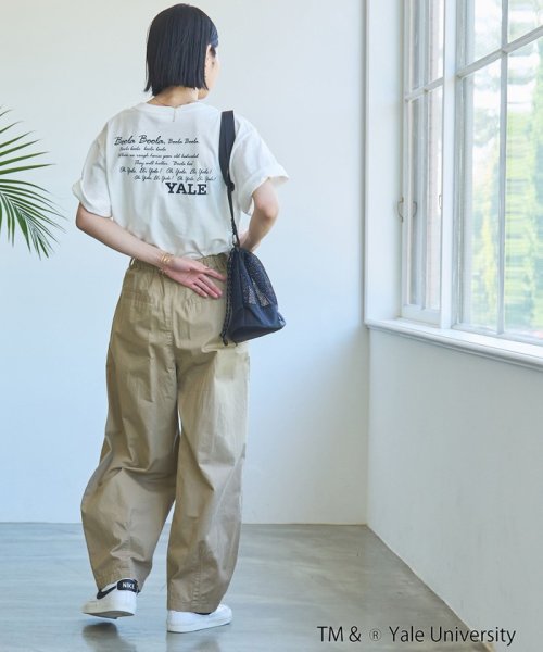 coen(coen)/YALE別注ロゴプリントバック刺繍Tシャツ/img08