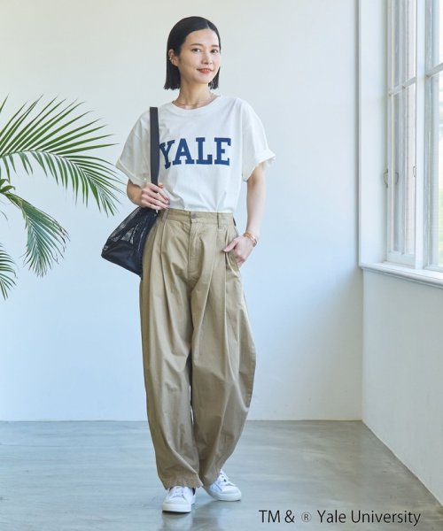 coen(coen)/YALE別注ロゴプリントバック刺繍Tシャツ/img10