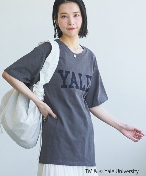 coen(coen)/YALE別注ロゴプリントバック刺繍Tシャツ/img11