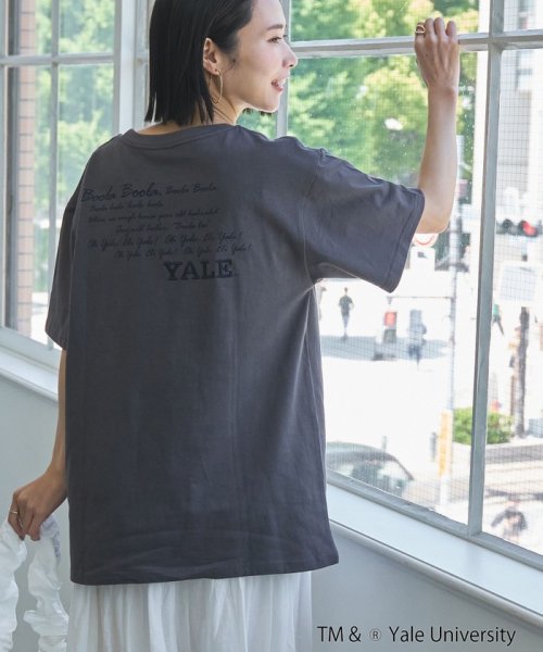 coen(coen)/YALE別注ロゴプリントバック刺繍Tシャツ/img14