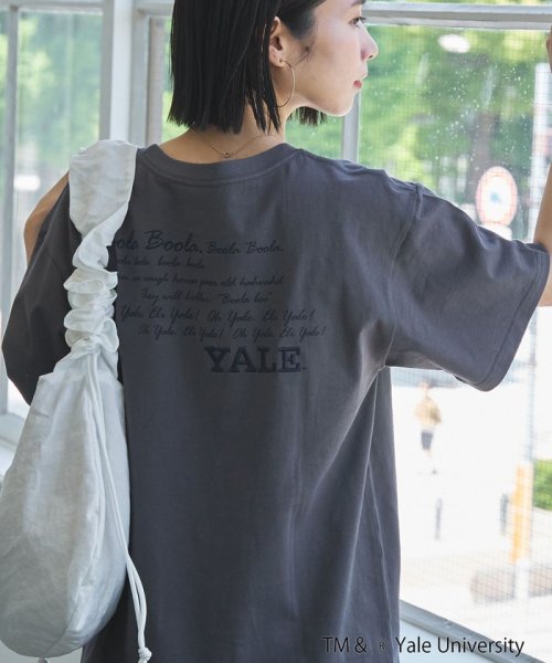 coen(coen)/YALE別注ロゴプリントバック刺繍Tシャツ/img15