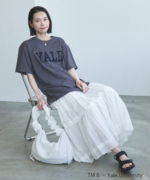 coen(coen)/YALE別注ロゴプリントバック刺繍Tシャツ/img16