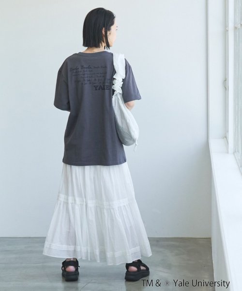 coen(coen)/YALE別注ロゴプリントバック刺繍Tシャツ/img20
