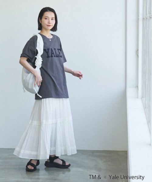 coen(coen)/YALE別注ロゴプリントバック刺繍Tシャツ/img21