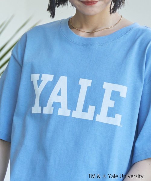 coen(coen)/YALE別注ロゴプリントバック刺繍Tシャツ/img22
