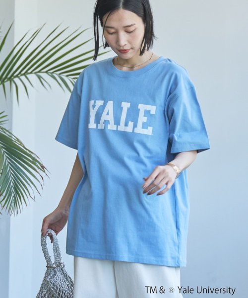 coen(coen)/YALE別注ロゴプリントバック刺繍Tシャツ/img25
