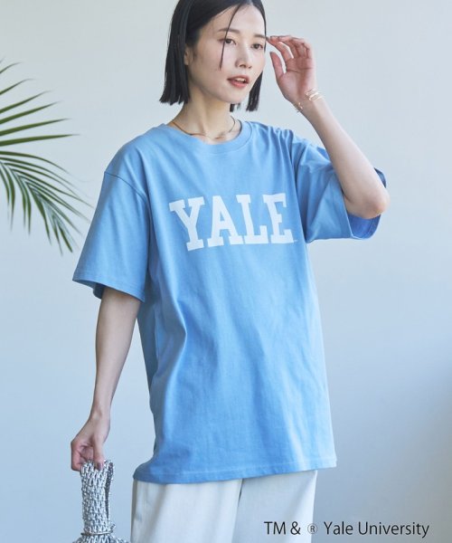 coen(coen)/YALE別注ロゴプリントバック刺繍Tシャツ/img26