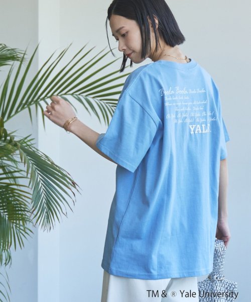 coen(coen)/YALE別注ロゴプリントバック刺繍Tシャツ/img27