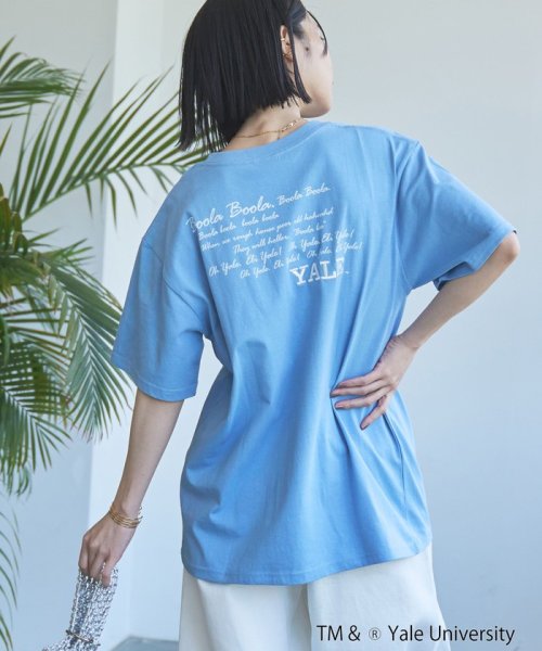 coen(coen)/YALE別注ロゴプリントバック刺繍Tシャツ/img28