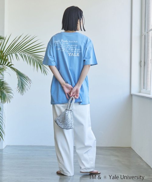 coen(coen)/YALE別注ロゴプリントバック刺繍Tシャツ/img33