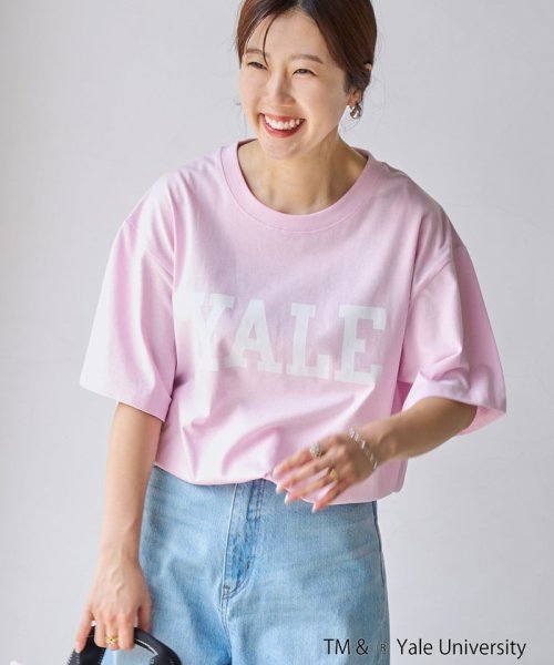 coen(coen)/YALE別注ロゴプリントバック刺繍Tシャツ/img34