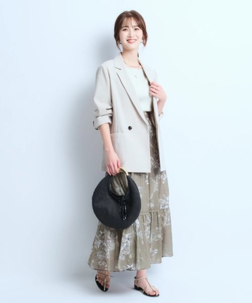 アロマプリントスカート 予めご了承ください