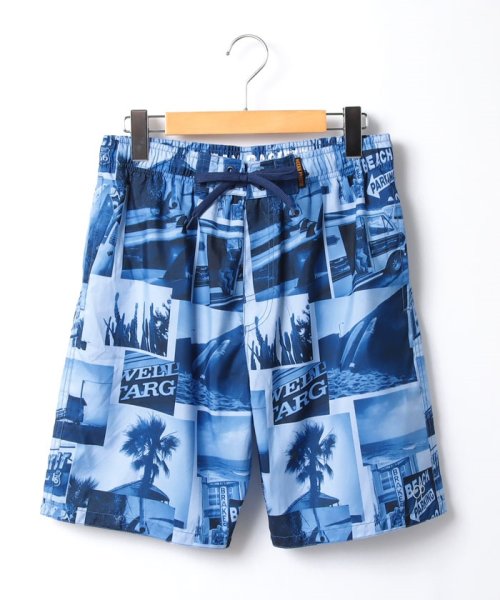 【Ocean Pacific】オーシャンパシフィック フォトブロック サーフトランクス 水着 海パン 海水パンツ メンズ プール レジャー