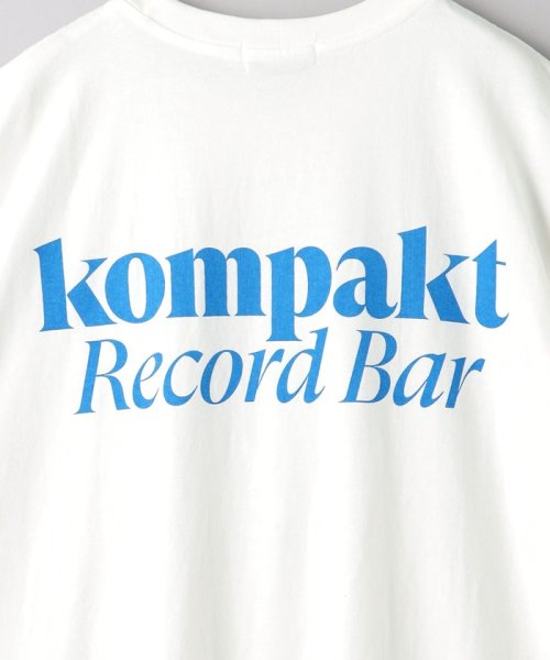 BEAUTY&YOUTH UNITED ARROWS(ビューティーアンドユース　ユナイテッドアローズ)/＜Kompakt Record bar＞バックロゴ Tシャツ/img11