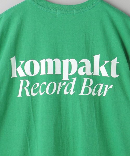 BEAUTY&YOUTH UNITED ARROWS(ビューティーアンドユース　ユナイテッドアローズ)/＜Kompakt Record bar＞バックロゴ Tシャツ/img21