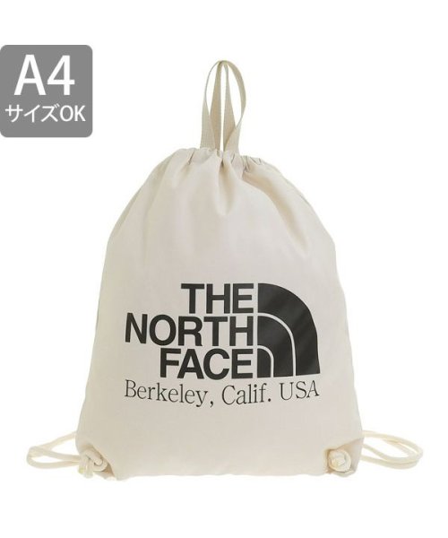 THE NORTH FACE(ザノースフェイス)/THE NORTH FACE ノースフェイス WHITE LABEL ホワイトレーベル 韓国限定 BIG LOGO STRING BAG ビッグロゴ ストリング/img01