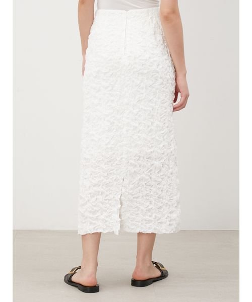 シャーリングファブリックストレートスカート 予めご了承ください