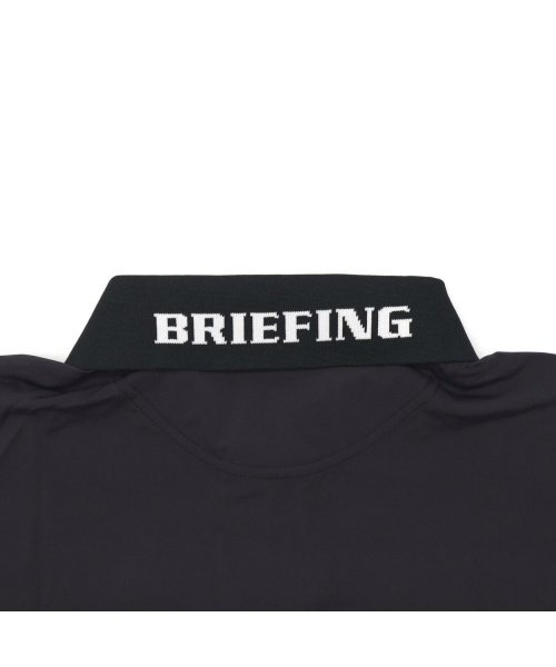 【日本正規品】 ブリーフィング ゴルフ ウェア BRIEFING GOLF ポロシャツ 半袖 MENS LOGO BACK RIB POLO BRG241M70 BRIEFING