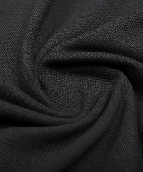 LUXSTYLE(ラグスタイル)/ラインリブ半袖ポロシャツ POLOシャツ/ポロシャツ 半袖 メンズ リブライン 春 夏 ライン 鹿の子 胸ポケット/img20