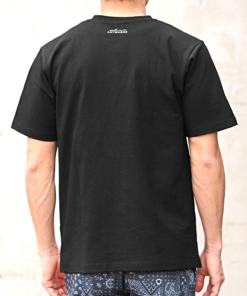 LUXSTYLE(ラグスタイル)/TRAP/U(トラップユー)ボックスロゴ半袖Tシャツ/Tシャツ 半袖 メンズ レディース ボックスロゴ プリント ワンポイント/img01