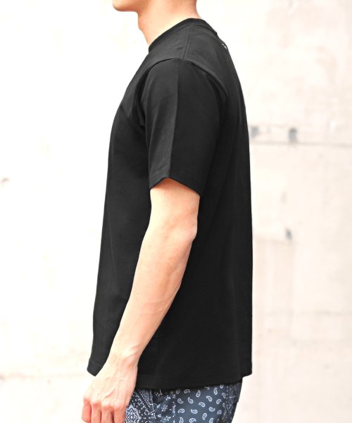 LUXSTYLE(ラグスタイル)/TRAP/U(トラップユー)ボックスロゴ半袖Tシャツ/Tシャツ 半袖 メンズ レディース ボックスロゴ プリント ワンポイント/img02