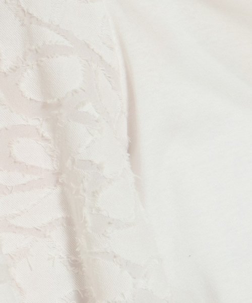 COUP DE CHANCE(クードシャンス)/【洗える／着映える】ジャガード素材のフレアー袖が女性らしいプルオーバージャージ/img04