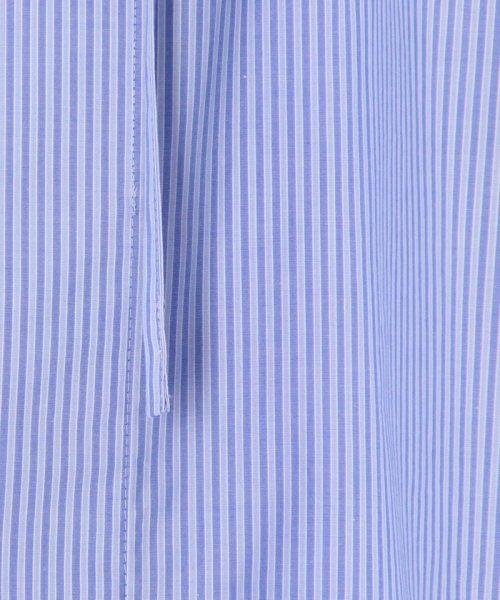 コットンブロード ギャザーブラウス 