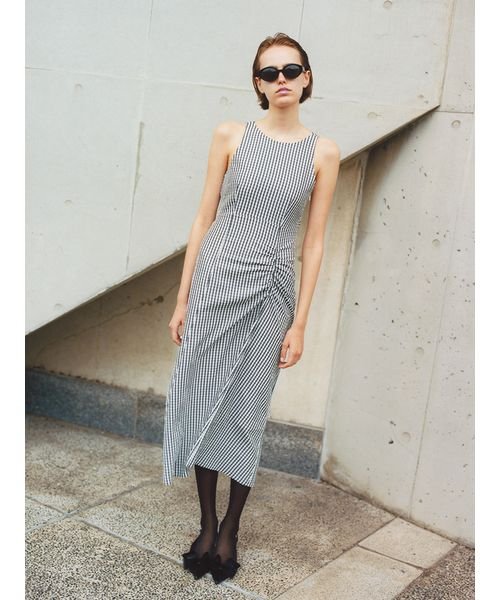 ドロストバッグオープンワンピース 予めご了承ください 総丈 5cm バスト ウエスト