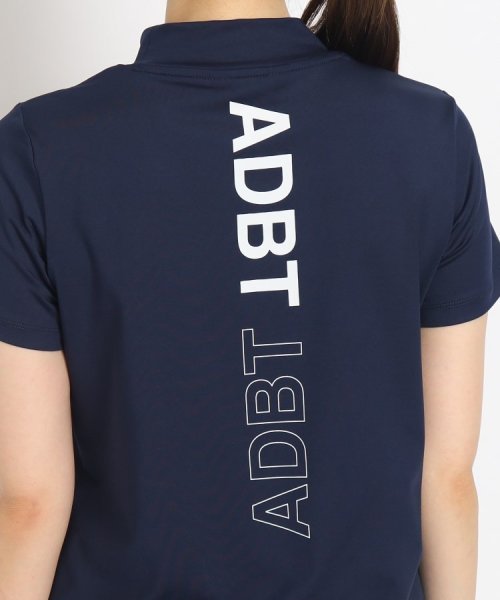 adabat(アダバット)/【ADBT】バックプリントデザイン モックネック半袖プルオーバー/img16