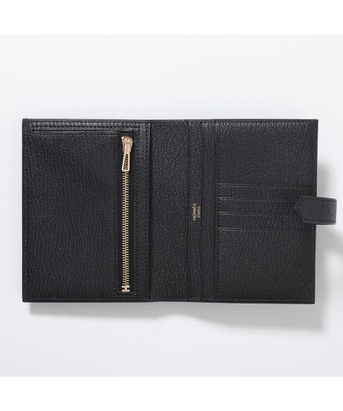 HERMES 二つ折り財布 ベアン コンパクト BEARN COMPACT HERMES 二つ折り財布 ベアン コンパクト BEARN シェーブル