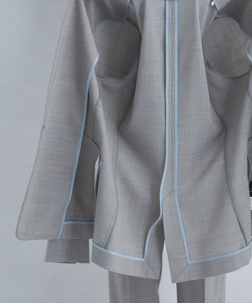 ライト カチリラ ノーラペル ジャケット◇No07◇ B77 W58 H88 着用サイズ：M 防シワ